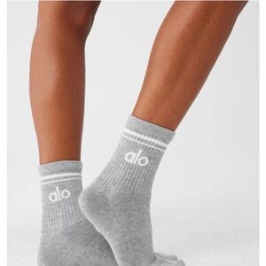 ALO Yoga Gray Socks
